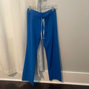 FIGS Women's Royal Blue Scrub Pants. Size: XS Petite